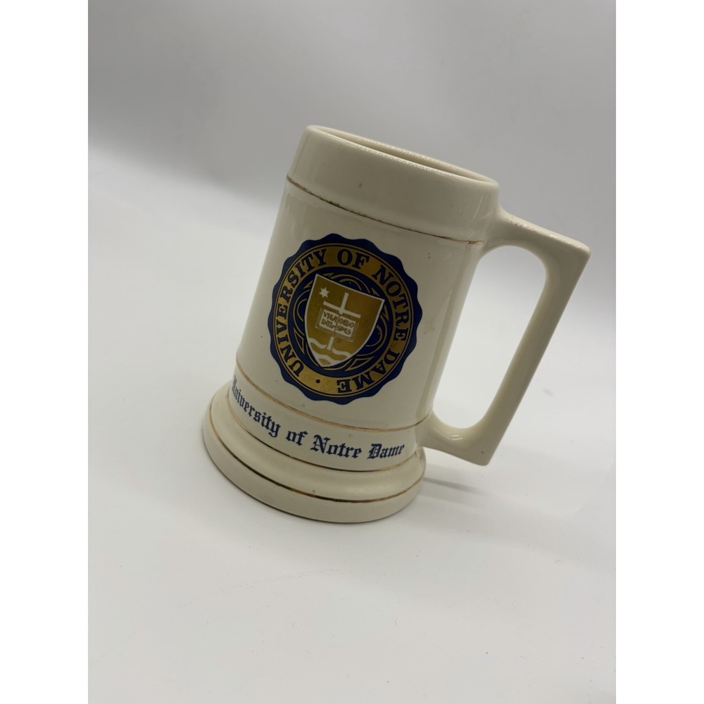 VTG Beer Stein University of Notre Dame Fighting Irish Ceramic Mug